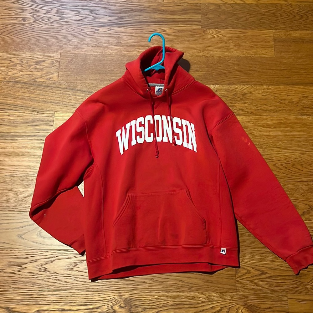 Wisconsin sweatshirt in fair condition